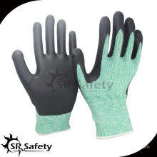 13 gauge Cut level 5 coated water-based PU gloves industry safety gloves